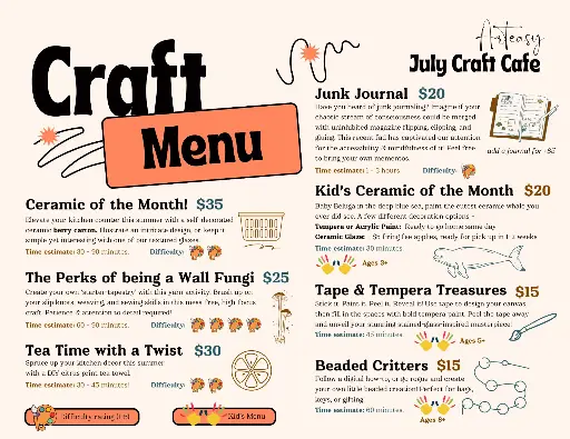 July Craft Cafe