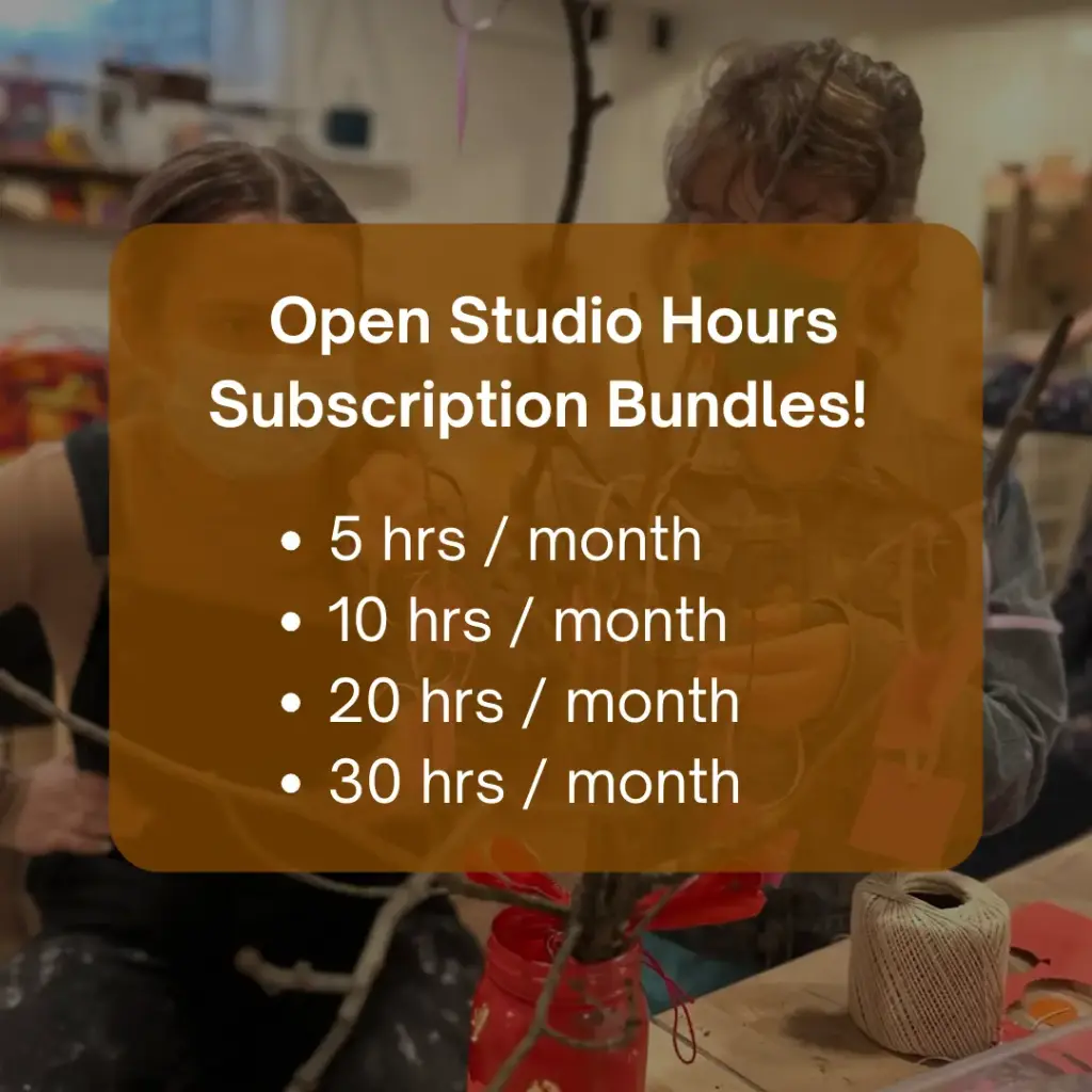 Monthly Open Studio Hours Bundle