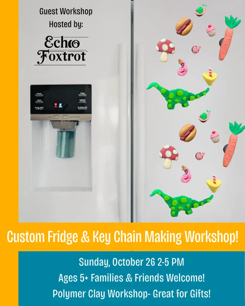 Festive Polymer Clay Ornament Making Class (December 12)