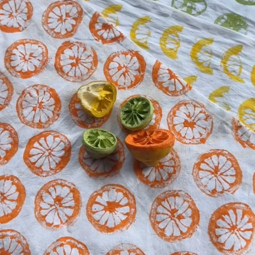 Dry & Fly: Block Printing 101 & Tea Towel Print Class (May 29)