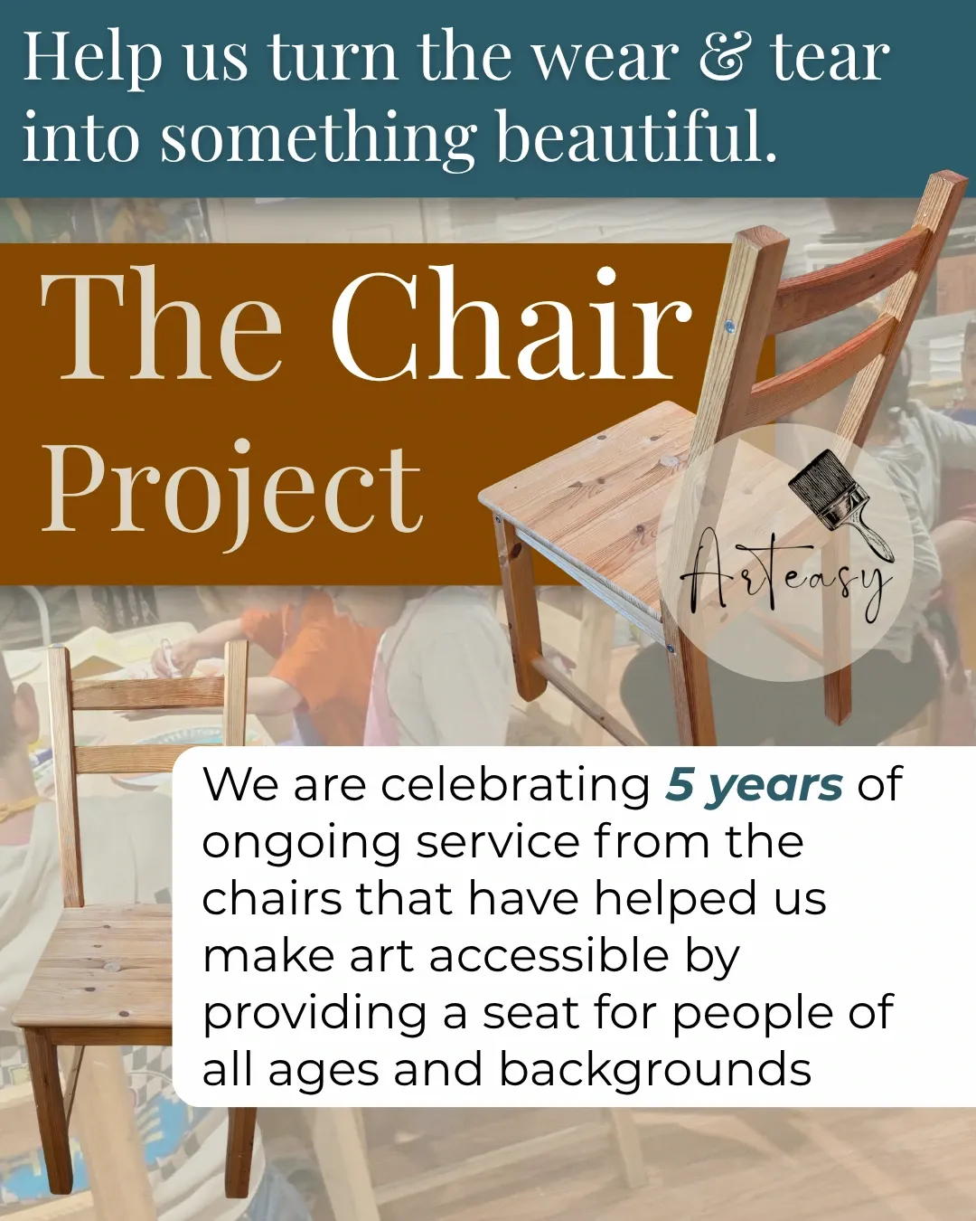The Chair Project: Friends & Family Team-Sponsorship