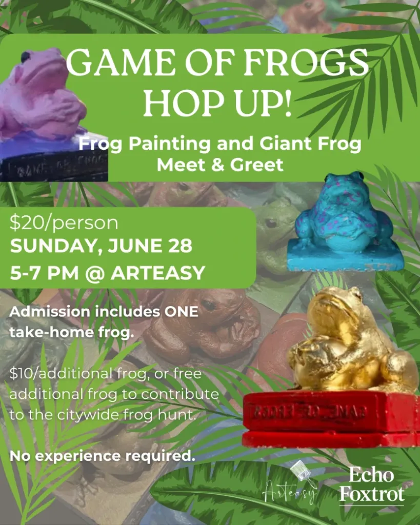 Game of Frogs Hop Up! (June 28)