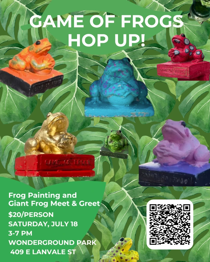 Game of Frogs @ FYBER Fest in Wonderground Park (July 18)