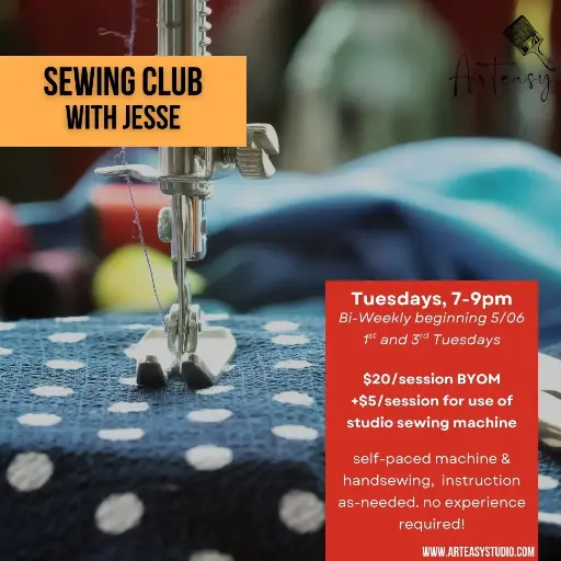 Sewing Club with Jesse | Tuesdays
