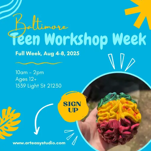 August 4-8 | Teen Workshop Week