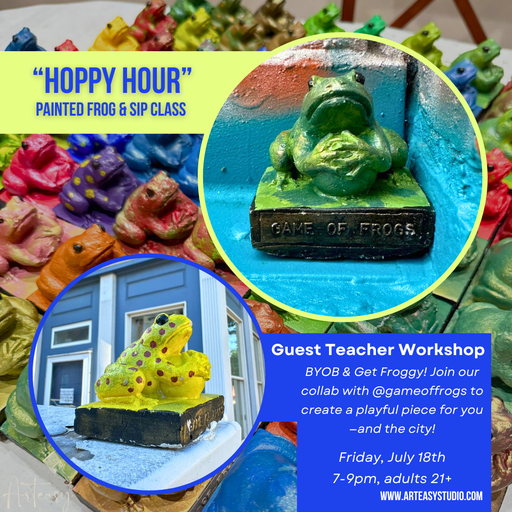 Hoppy Hour | Frog & Sip (July 18)
